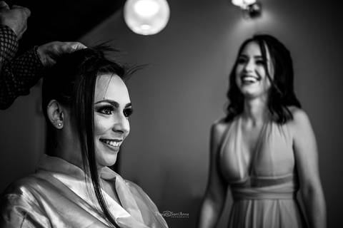 penteado noiva risadas'