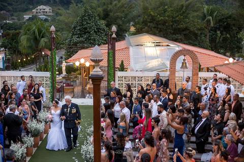 casamento convidados sino noiva vestido pai farda'