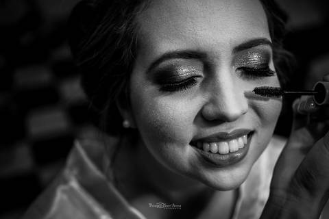 maquiagem maquiador dia de noiva rímel noiva sorri '