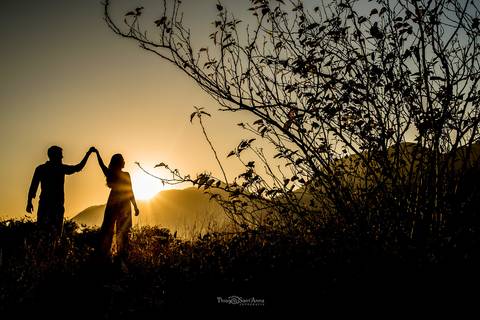 ensaio fotográfico casal por do sol '