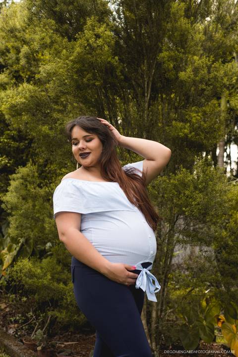 ensaio gestante em Timbó'