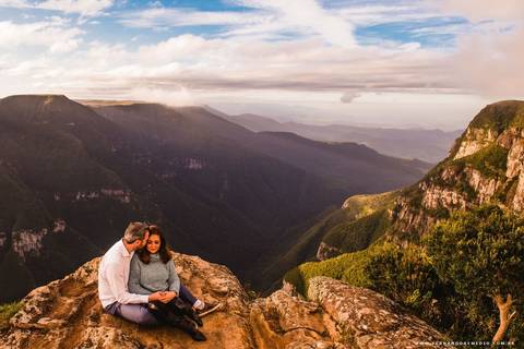 Canions, casal, sentados, natureza, pedras, montanhas, infinito, cambará do sul'