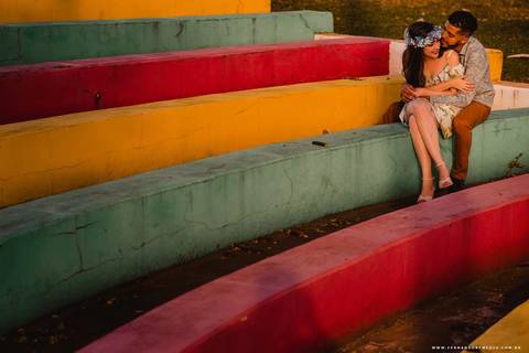 cores, composição, abraço, chamego'