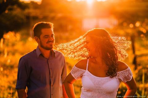 casal, divertido, natureza'