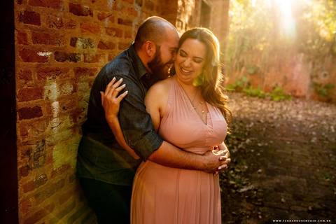 casal, divertido, carinho, chamego'