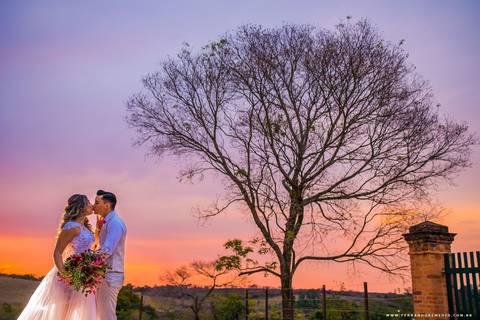 por do sol, fazenda vassoural'