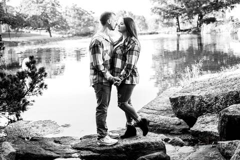 Amidst a grove of trees ablaze with fall colors, Amanda & Vinny share an intimate moment, their love shining brighter than the morning sun.
Best wedding Photographer in CT
Engagement photos ideas
Vanessa Trettel photography'