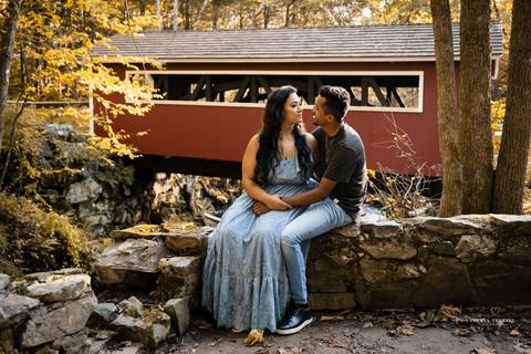 Amidst the beauty of Southford Fall, Bruna & Rogerio's laughter dances on the breeze, a testament to the joy found in their enchanting engagement.
Best wedding Photographer in CT
Vanessa Trettel photography
Engagement photography at Southford Fall CT'