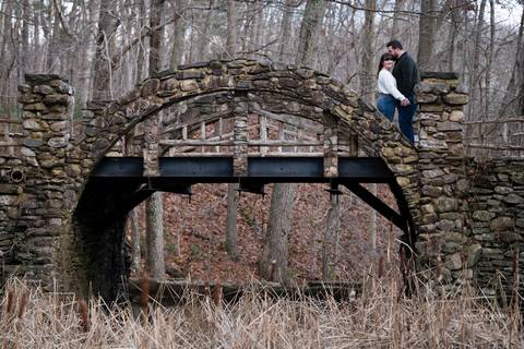 Under the canopy of ancient trees, Greg and Hunter exchange tender glances, capturing the essence of their love at Gillette Castle State Park, CT.
Best wedding Photographer in CT
Vanessa Trettel photography
Engagement photography at Gillette Castle State '