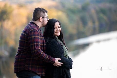 In a picturesque autumn scene, Harmony & Dan share a moment of intimacy, their love illuminated by the soft golden light of the setting sun.
Best wedding Photographer in CT
Engagement photos ideas
Vanessa Trettel photography'