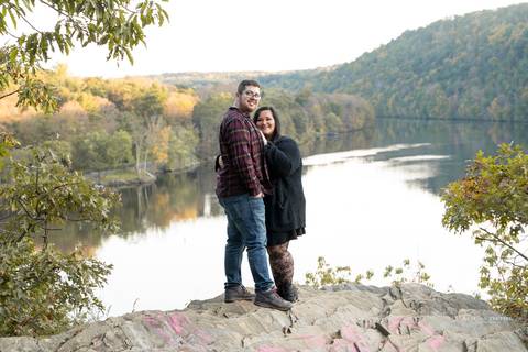 In a picturesque autumn scene, Harmony & Dan share a moment of intimacy, their love illuminated by the soft golden light of the setting sun.
Best wedding Photographer in CT
Engagement photos ideas
Vanessa Trettel photography'