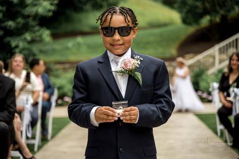 A jubilant wedding reception at The Waterview in Monroe, CT. The bride and groom dance the night away, surrounded by cheering guests. The energy is electric as the celebration continues, perfectly capturing the spirit of Briana & Nicholas’s love story.'