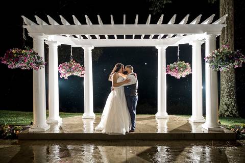 Briana shares a heartfelt First Look with her father at The Waterview in Monroe, CT. Her father’s eyes light up as he sees her in her wedding dress for the first time, capturing an unforgettable, emotional moment filled with love and pride.'
