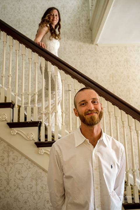 Emotional first look between Macie and Joshua, captured in a quiet garden moment before the ceremony. Candid wedding photography in Mystic, CT.
Vanessa Trettel best wedding photographer in CT'