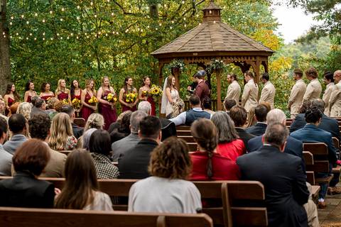 Candid atmosphere shot of family and friends celebrating a rainy day wedding at a Connecticut lakefront venue.
Vanessa Trettel Photography
Wedding photo at Pavillion on Crystal Lake | Middletown - CT'
