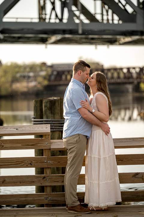 Ashley & Andrew’s engagement session on a spring afternoon in a CT park. Their laughter and love shone through every photo, perfectly capturing this beautiful chapter in their love story.'