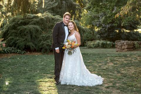 Candid artistic wedding portraits in golden hour light at Gastler Farm, blending rustic charm with timeless romance in Durham, CT.'