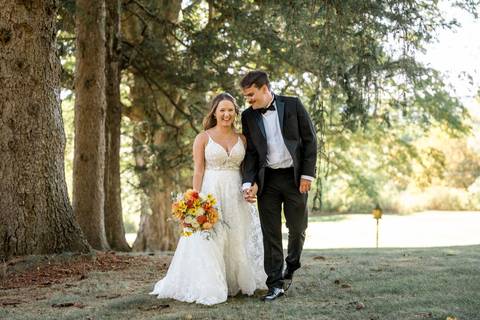 Bride and groom share an emotional First Look under the summer sunlight at Gastler Farm in Durham, CT. A perfect wedding moment captured.'