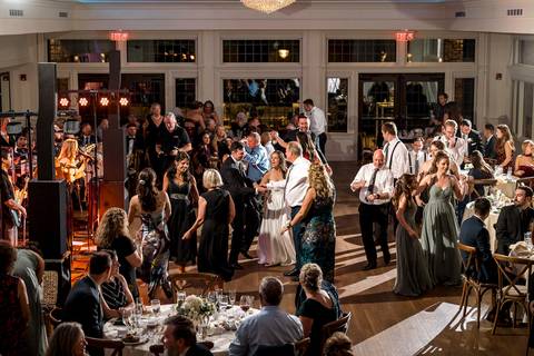 The couple dances together again, lost in the moment, surrounded by music and celebration.
Vanessa Trettel Photography'