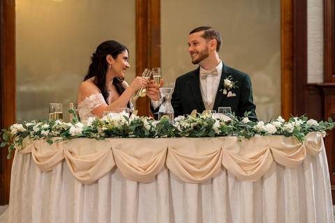 A dramatic ending! Stunning nighttime photo with off-camera flash to cap off an incredible Aqua Turf Club wedding. Goodnight, CT!'