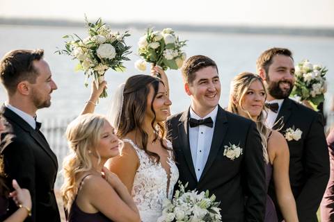 Summer wedding party goals: Beach photos in New Haven, CT.
Vanessa Trettel Photography
Wedding photo at Anthony's Ocean View | New Haven CT '