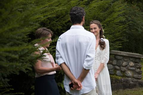 beach dress in the fall bride and groom'
