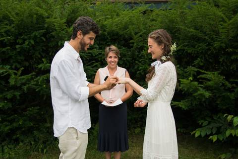 beach dress in the fall bride and groom'