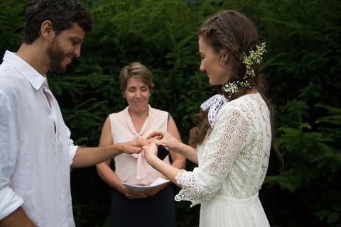 beach dress in the fall bride and groom'