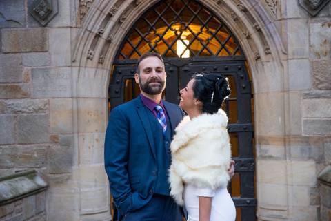  wedding Hartford Connecticut groom and bride funny'