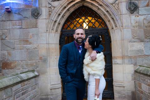  wedding Hartford Connecticut groom and bride funny'