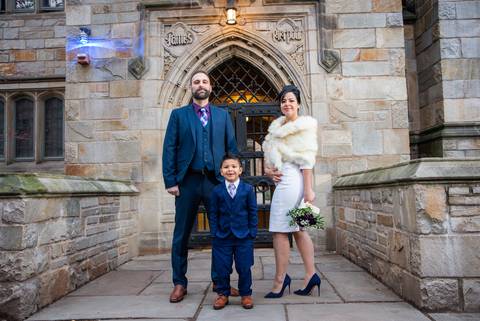  wedding New Haven Connecticut groom and bride and son 
wedding photographer in CT'