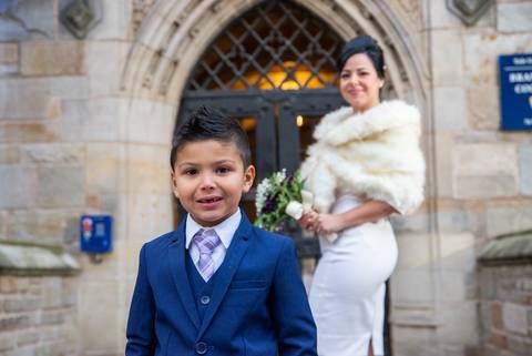  wedding milford Connecticut groom and bride and son '