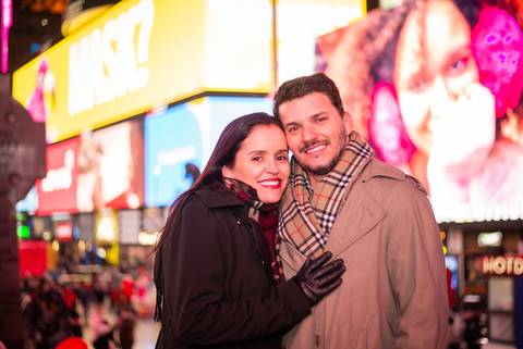 Times Square, NYC Nova Iorque foto casal
photographer in nyc'