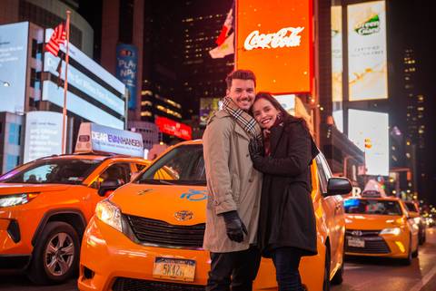 Times Square, NYC New York Couple photo
photographer in nyc'