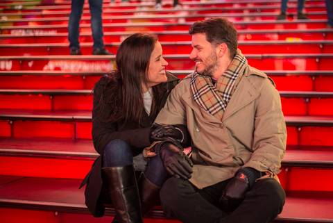 Times Square, NYC New York foto casal
fotografo em nova iorque'