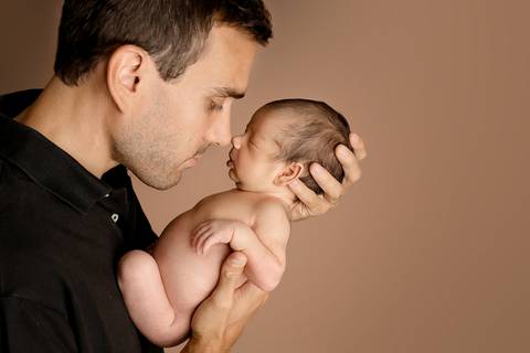 Sessão fotográfica recém-nascido'