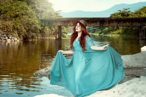 ensaio fotografico cottagecore'