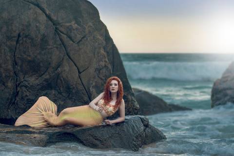 fotografia fine art sereia'