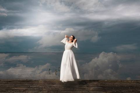 fine art flutuando '