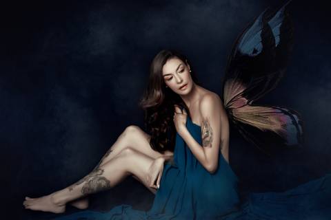 ensaio fotografico de borboleta'