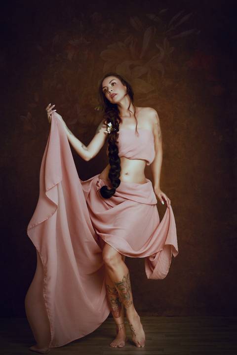 ensaio fotografico deusa estudio'