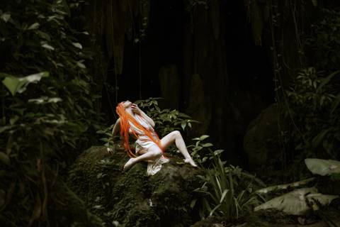 ensaio fotográfico obra de arte'