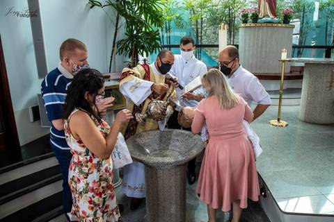 Batismo do Lorenzo - Sagrado Coração de Jesus - Sorocaba SP'