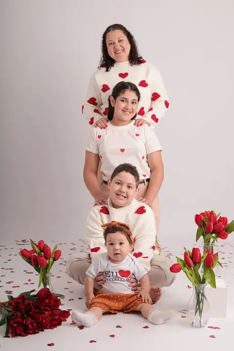 estúdio rossinis fotografia de família  em Suzano - SP, Tulipas vermelhas fotografia'