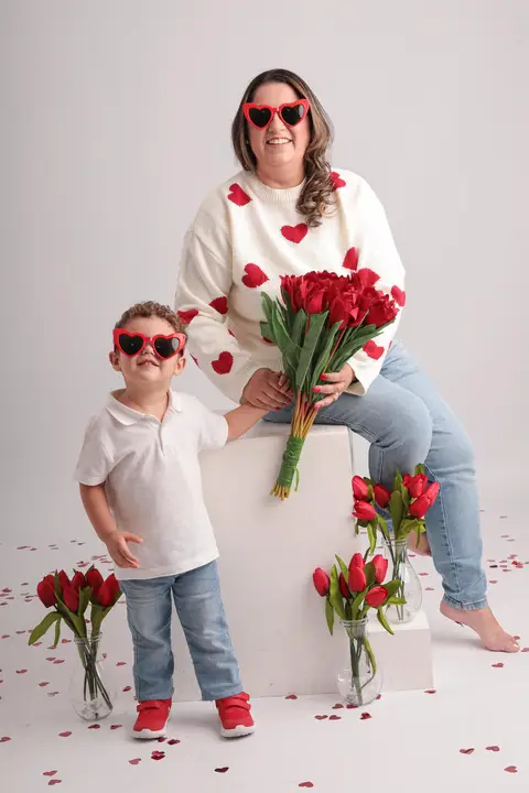 estúdio rossinis fotografia de família  em Suzano - SP, Fotografia de afeto entre mães e filhos'