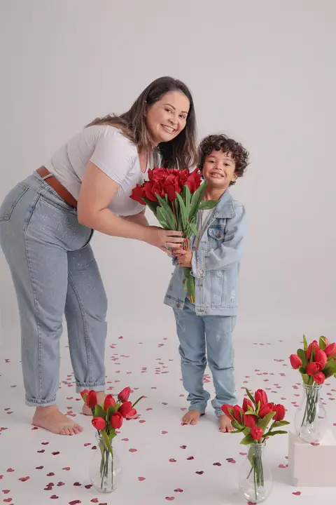 Fotografo em Suzano -SP Estúdio Rossinis especializado em Fotografia de Família, Fotos de mães e filhos'