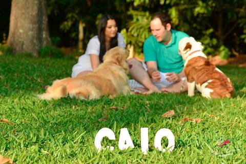 Ensaio Fotografico de Gestante criativo com cães e o casal realizado na cidade de Alta floresta com Monize e Thiago em uma linda chacara fotografo de Gestante Pimenta Image Studio'