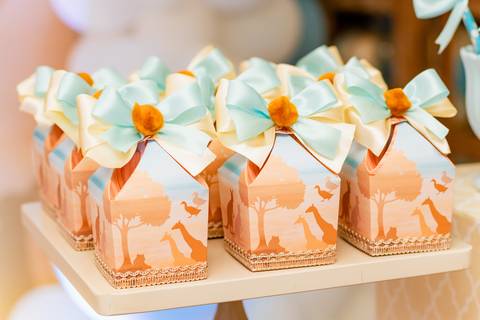 Papelaria  de luxo personalizada de festa infantil - Tema Arca de Noé '