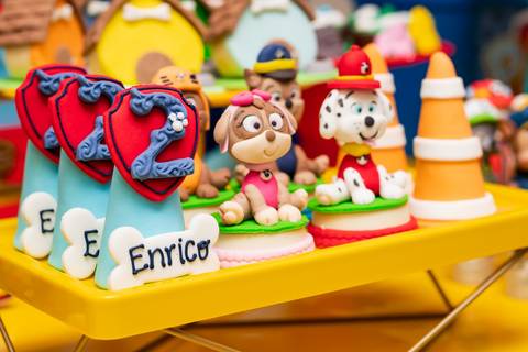 Doces de festa infantil personalizados - Tema Patrulha Canina -RJ'