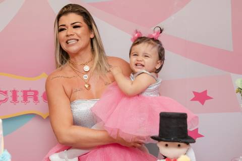  festa Infantil - Circo Rosa - Casa em Festa - RJ '